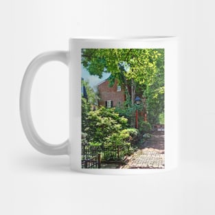 Philadelphia PA - Taking a Walk on a Philadelphia Street Mug